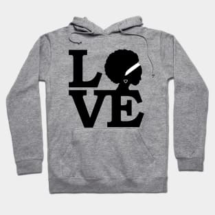 Black Girl Magic Melanin Love Hoodie